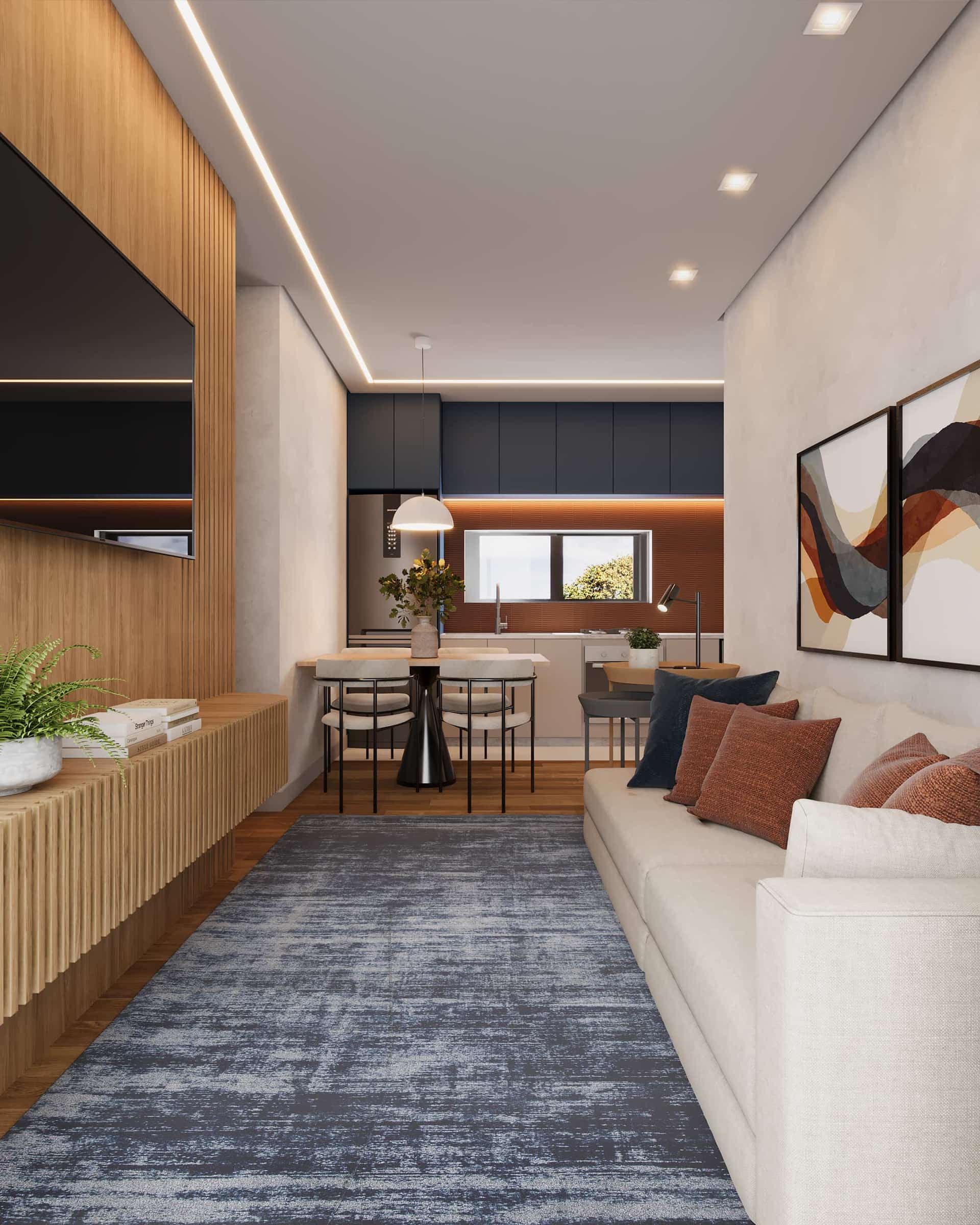 Apartamento cobertura no Portão Curitiba com 2 quartos e suíte